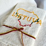 Embroidered occasional towels
